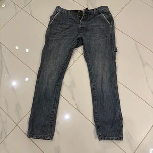 Topman Men’s Vintage Skinny Carpenter Pants